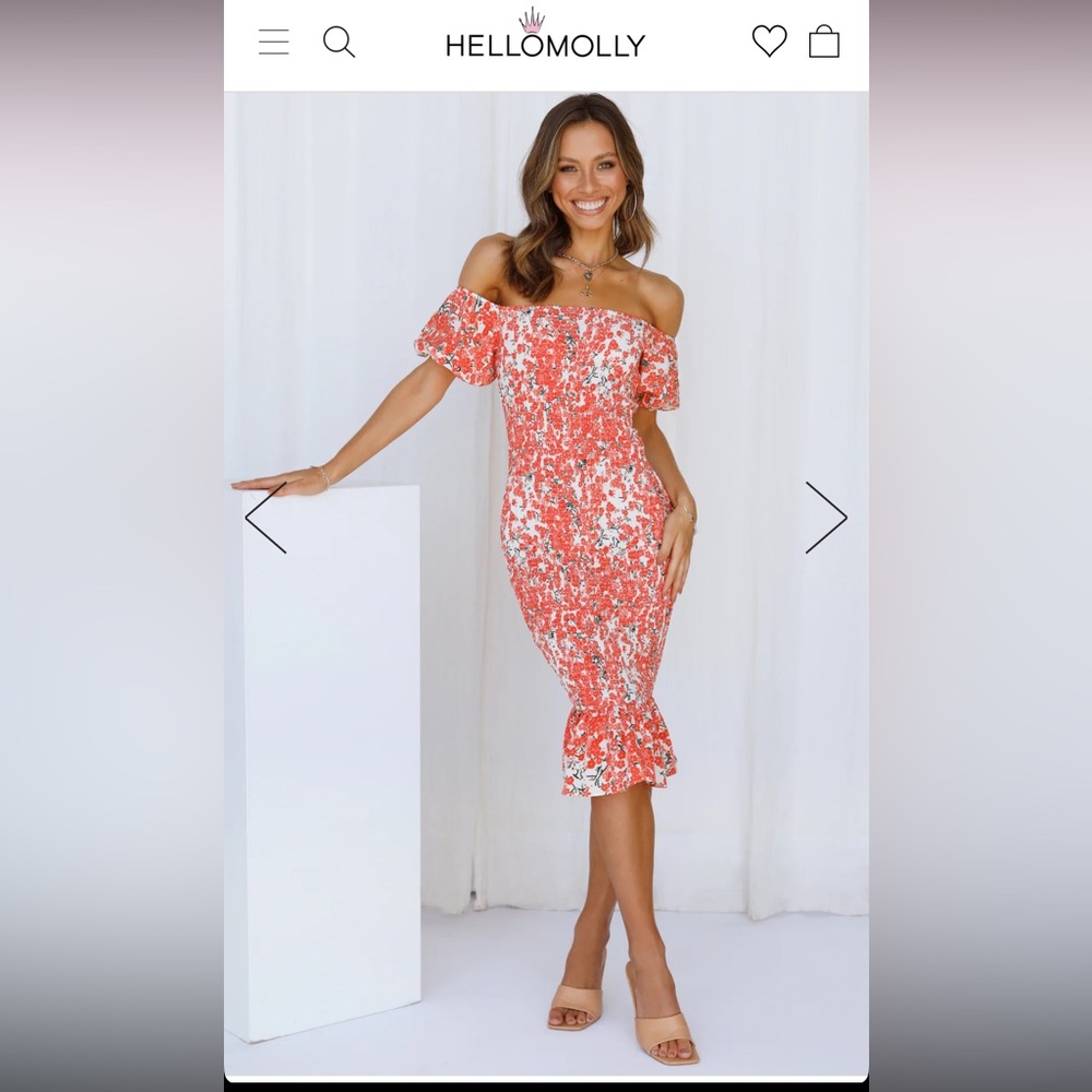 *BRAND NEW* HELLO MOLLY HAVEN VIEW MIDI DRESS WITH TAGS* XL